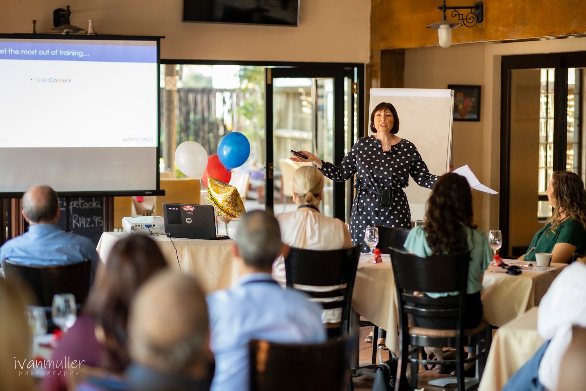Business coaching event